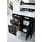 James Martin Vanities Brittany 36in Single Vanity, Black Onyx w/ 3 CM Carrara Marble Top 650-V36-BKO-3CAR - alternate 4